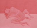 2- La vie en rose, figure 89X116cms