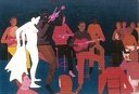 c-  L'âme du violoniste, 2001 Marine 65X46 cms