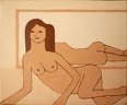 e- Silhouette au miroir, 27x22cm, 22 07 2012