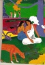 Etude d'après Gauguin, 1996, 7,5x11,5