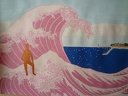 2 Vague de tendresse  d'après La grande vague de Kanagawa, 65x50cm