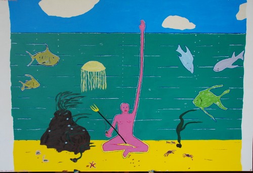 e- la valeur humaine ou la conscience partagée 80X120cms.JPG